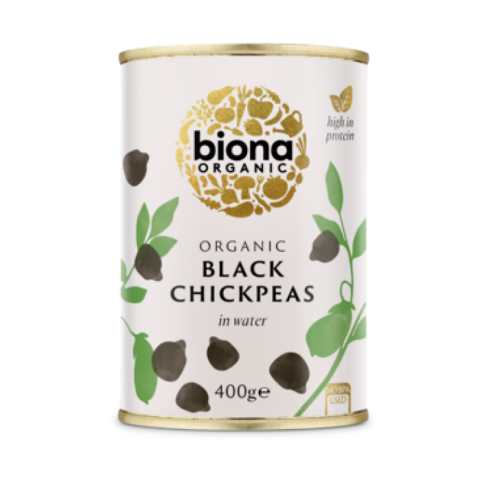 Biona Black Chickpeas 400g Natures Way