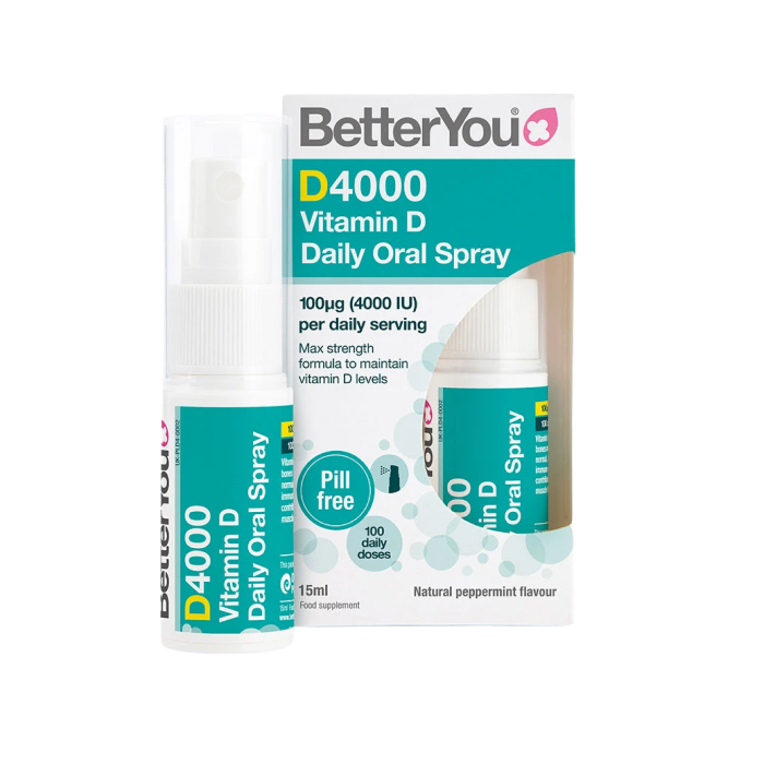 Better You Dlux 4000 Vitamin D Daily Oral Spray Better You Dlux 4000 Vitamin D Daily Oral Spray