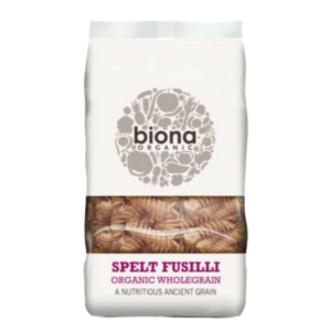 Biona Spelt Wholemeal Fusilli 500g