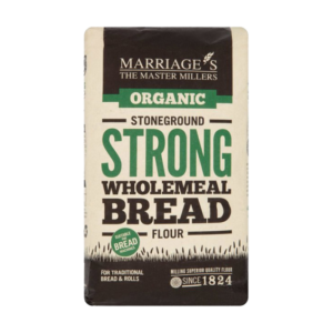 Marriages Organic Strong Wholemeal Bread Flour 1KG