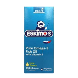 Eskimo-3 Pure Omega-3 Fish Oil with Vitamin E 210ml Liquid-1