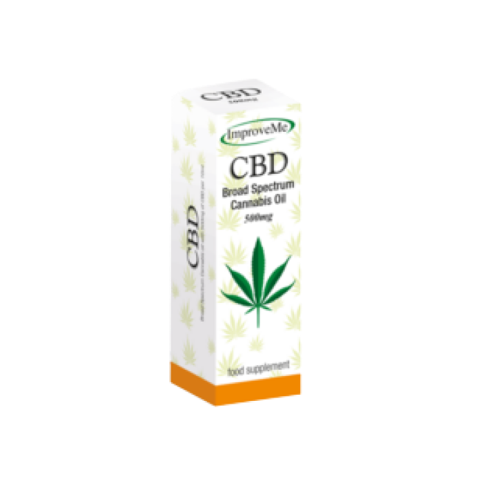 Improve Me Broad Spectrum Raw CBD Oil 500mg 10ml Improve Me Broad Spectrum Raw CBD Oil 500mg 10ml