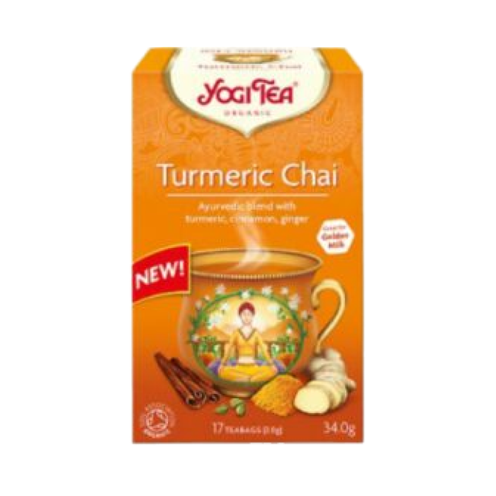 Yogi Turmeric Chai Tea 17bags Yogi Turmeric Chai Tea 17bags