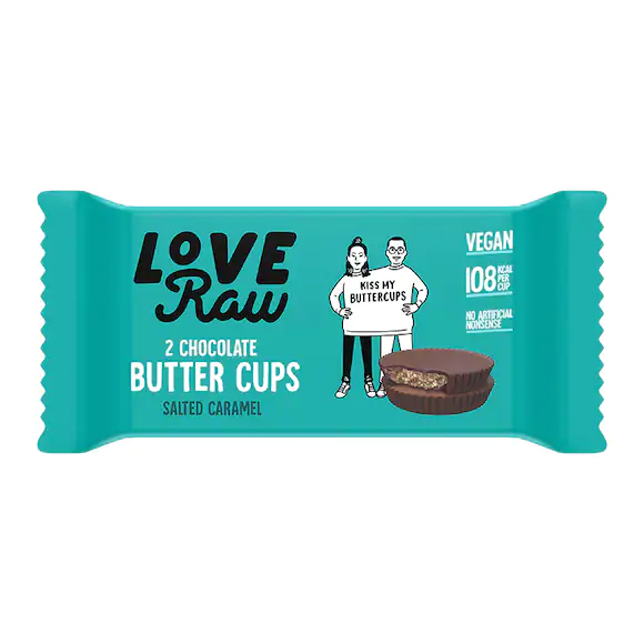 Love raw sal caramel butter cup