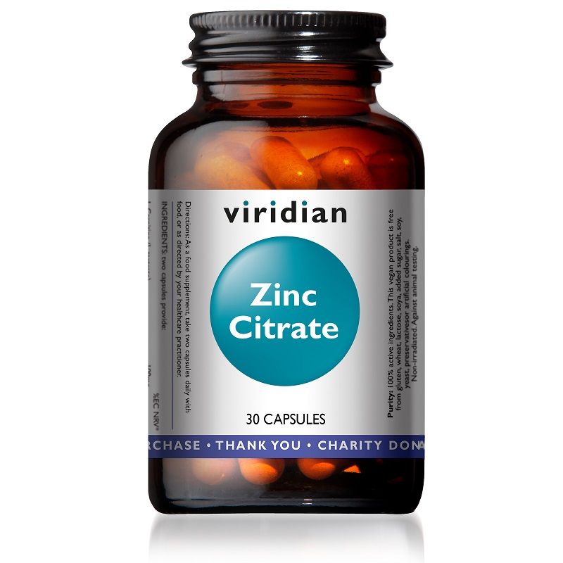 Viridian zinc citrate 30s