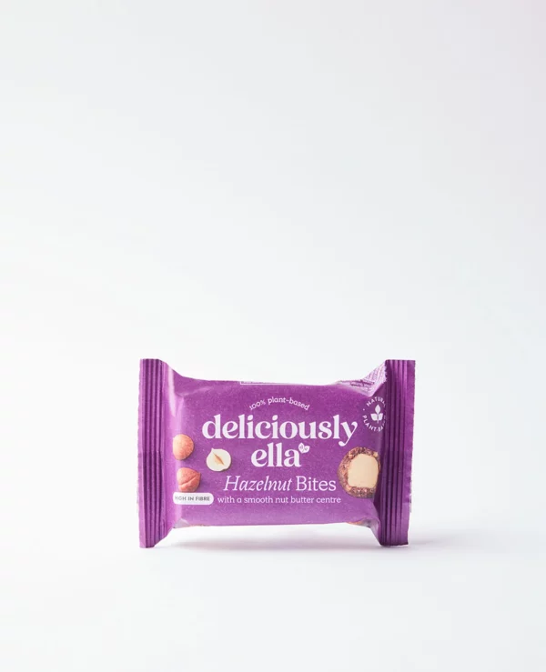 Delishly Deliciously Ella Hazelnut Bites 36g Natures Way